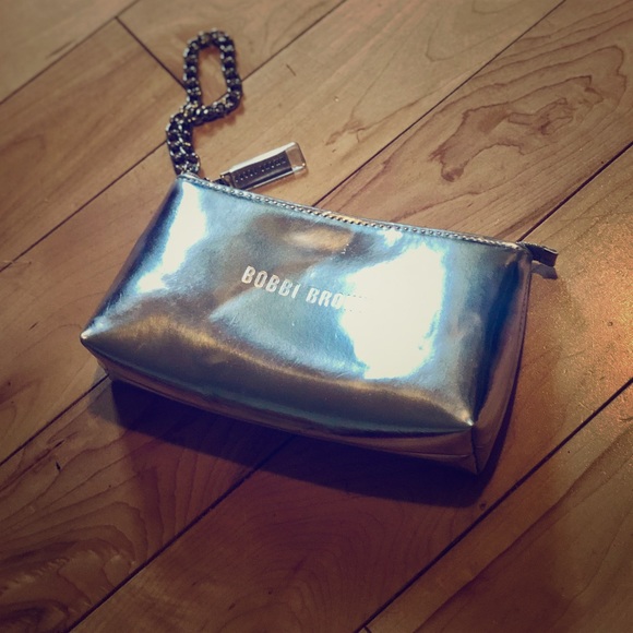 New metallic Bobbi Brown make up case - Picture 1 of 8